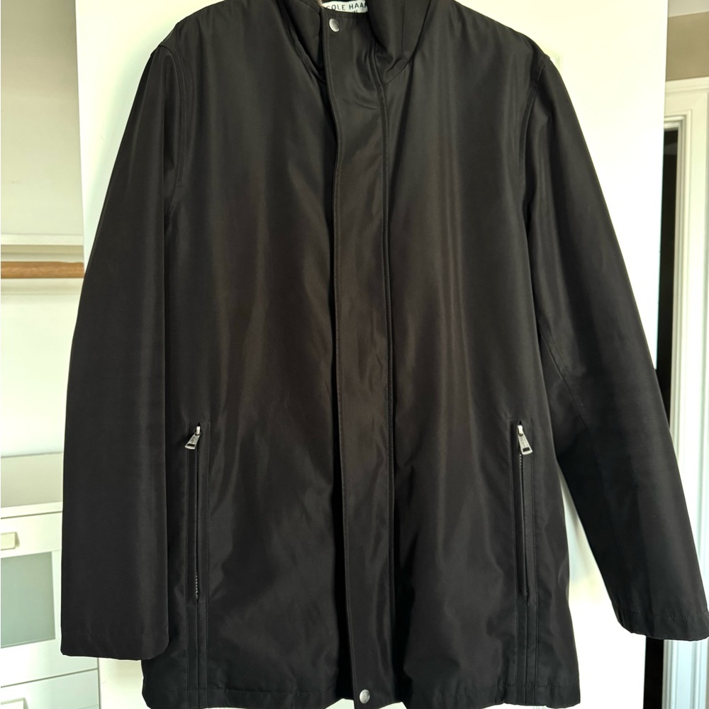 Cole Haan Signature Men's SMALL Jacket with Faux Fur Lining - Picture 8 of 13
